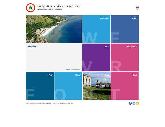 东帝汶移民局官网