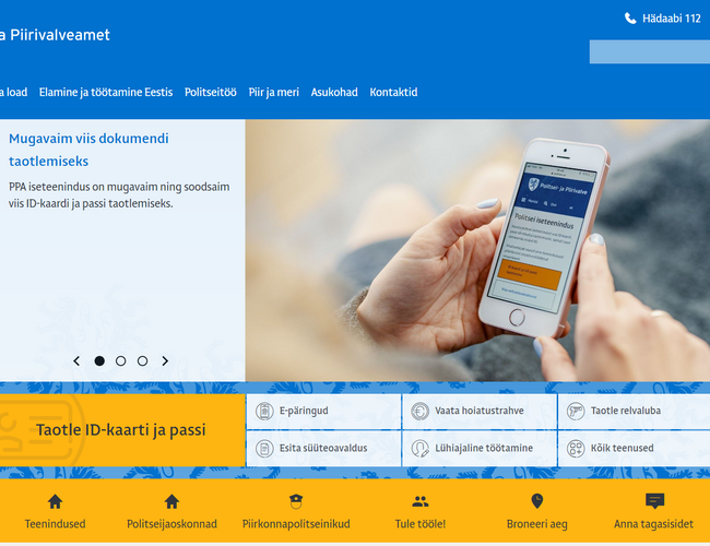 爱沙尼亚警察和边境局官网