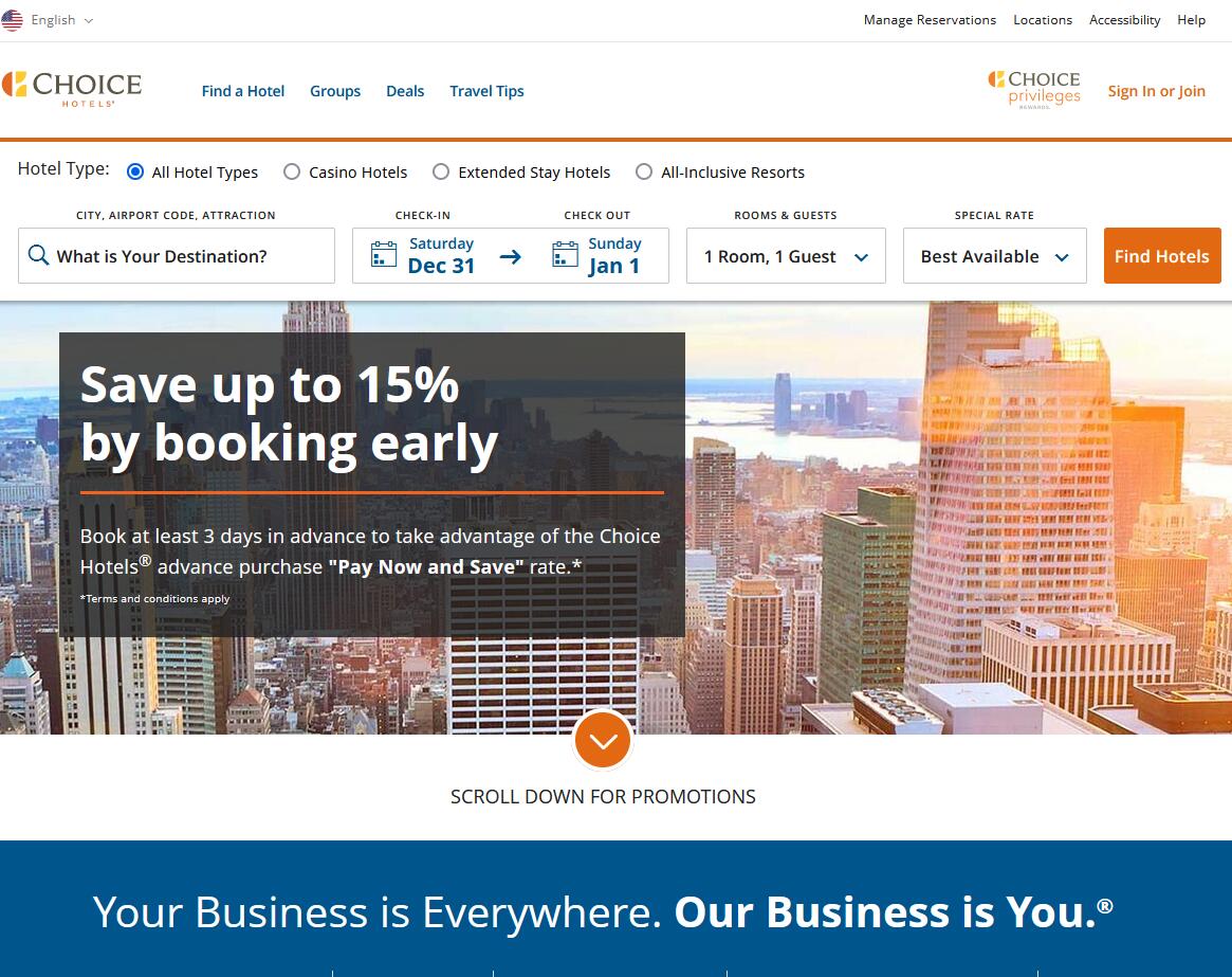 精选国际酒店集团