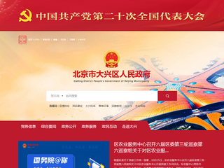 北京市大兴区人民政府 - 北京市大兴区人民政府网站
