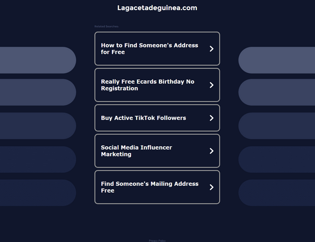 《赤道几内亚公报》官网